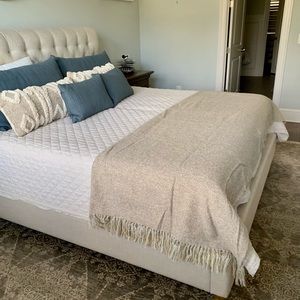 Restoration Hardware Alpaca Wool Throw